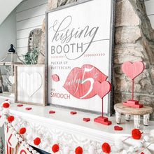 Load image into Gallery viewer, Double Sided Kissing Booth Sign
