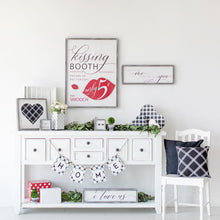Load image into Gallery viewer, Double Sided Kissing Booth Sign