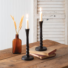 Load image into Gallery viewer, Twisted Taper Candle Holder