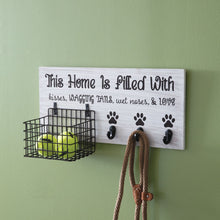 Load image into Gallery viewer, Dog Leash Organizer with Hooks