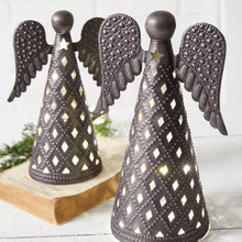 Load image into Gallery viewer, Pressed Tin Tabletop Angel Set