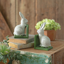 Load image into Gallery viewer, Peeping Bunny Bookends