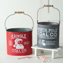 Load image into Gallery viewer, Christmas Coal Bucket Set