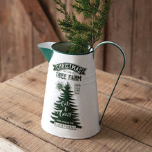 Load image into Gallery viewer, Christmas Tree Farm Pitcher