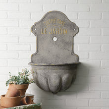 Load image into Gallery viewer, Château Cascade Wall Water Fountain Planter