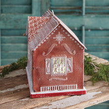 Load image into Gallery viewer, Gingerbread House Luminary