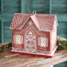 Load image into Gallery viewer, Gingerbread House Luminary