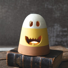 Load image into Gallery viewer, Terra Cotta Candy Corn Luminary Set