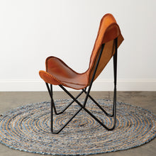 Load image into Gallery viewer, Leather Butterfly Chair