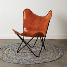 Load image into Gallery viewer, Leather Butterfly Chair