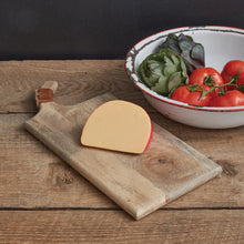 Load image into Gallery viewer, Cleaver Cutting Board with Leather Handle