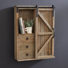 Load image into Gallery viewer, Sliding Barn Door Cabinet