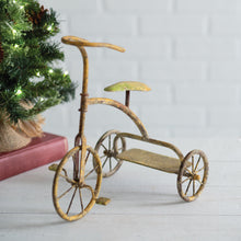Load image into Gallery viewer, Antique-Inspired Tabletop Toy Trike