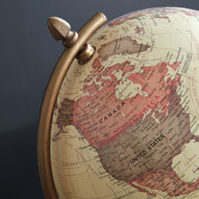 Load image into Gallery viewer, World Globe on Tripod Stand