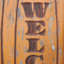 Load image into Gallery viewer, Welcome Pumpkin Porch Sign