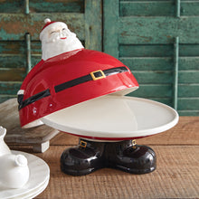 Load image into Gallery viewer, Winking Santa Dessert Stand