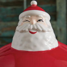 Load image into Gallery viewer, Winking Santa Dessert Stand