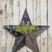 Load image into Gallery viewer, Antiqued Metal Patriotic Star Pocket