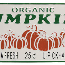 Load image into Gallery viewer, Organic Pumpkins Sign