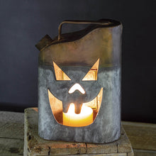 Load image into Gallery viewer, Jack-O'-Lantern Gas Can Luminary