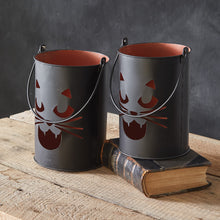 Load image into Gallery viewer, Black Cat Bucket Luminaries