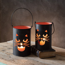 Load image into Gallery viewer, Black Cat Bucket Luminaries