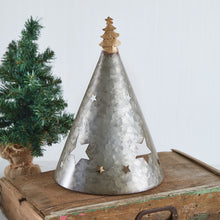 Load image into Gallery viewer, Large Christmas Tree Votive Holder