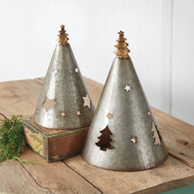 Load image into Gallery viewer, Small Christmas Tree Votive Holder