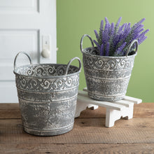 Load image into Gallery viewer, Stone Valley Metal Bucket Set