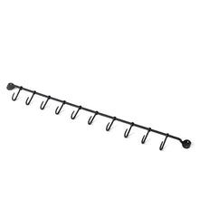 Load image into Gallery viewer, Forged Iron Rack With Hooks