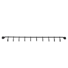Load image into Gallery viewer, Forged Iron Rack With Hooks
