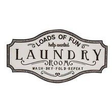 Load image into Gallery viewer, Loads of Fun Laundry Room Sign