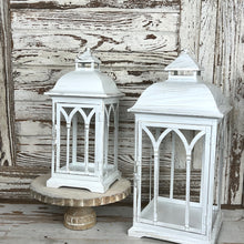 Load image into Gallery viewer, Large White Arch Lanterns