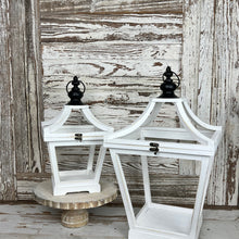 Load image into Gallery viewer, Rectangular White Lanterns