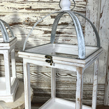 Load image into Gallery viewer, Whitewash Open Lanterns