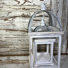 Load image into Gallery viewer, Whitewash Open Lanterns