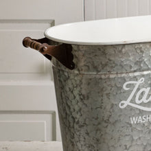 Load image into Gallery viewer, Rolling Oval Laundry Bin