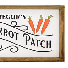 Load image into Gallery viewer, McGregor's Carrot Patch Sign