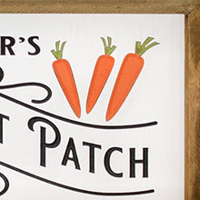 Load image into Gallery viewer, McGregor's Carrot Patch Sign