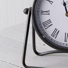 Load image into Gallery viewer, Industrial A-Frame Tabletop Clock