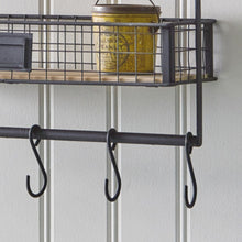 Load image into Gallery viewer, Double Shelf Organizer with Hooks