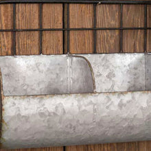 Load image into Gallery viewer, Large Wire Back Divided Wall Bin