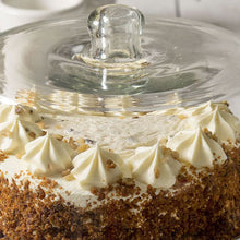 Load image into Gallery viewer, Glass Dessert Cloche with Base