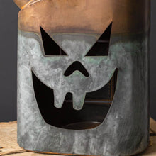 Load image into Gallery viewer, Jack-O'-Lantern Gas Can Luminary