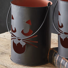 Load image into Gallery viewer, Black Cat Bucket Luminaries