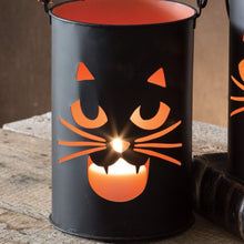 Load image into Gallery viewer, Black Cat Bucket Luminaries
