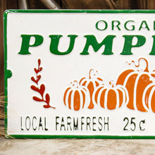 Load image into Gallery viewer, Organic Pumpkins Sign