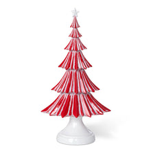 Load image into Gallery viewer, Large Nordic Striped Christmas Tree