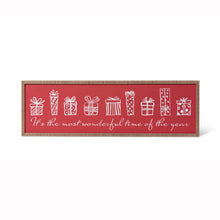 Load image into Gallery viewer, "Wonderful" Packages Wooden Painting