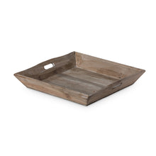 Load image into Gallery viewer, Reclaimed Wood Tray with Handles